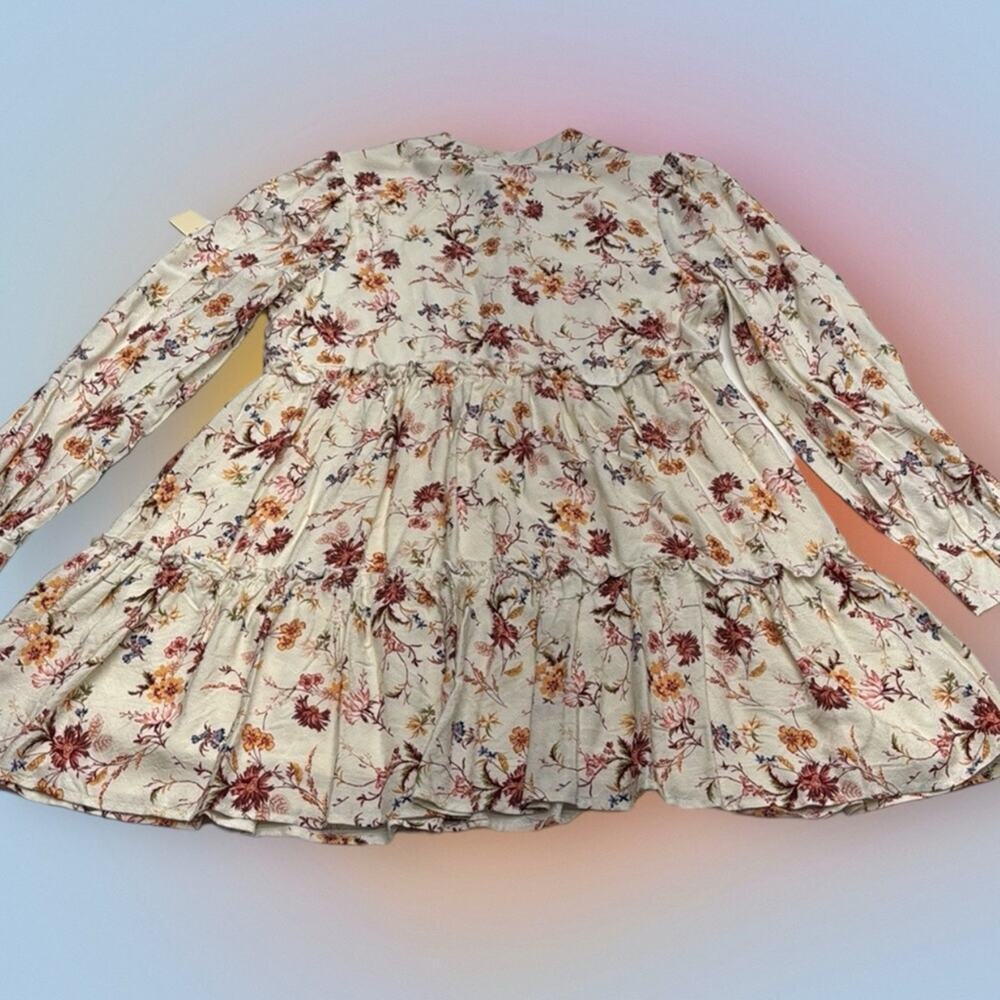 PENELOPE ROSE Women’s Large Floral Print Long Sleeve Dress 🌟 - Picture 3 of 7